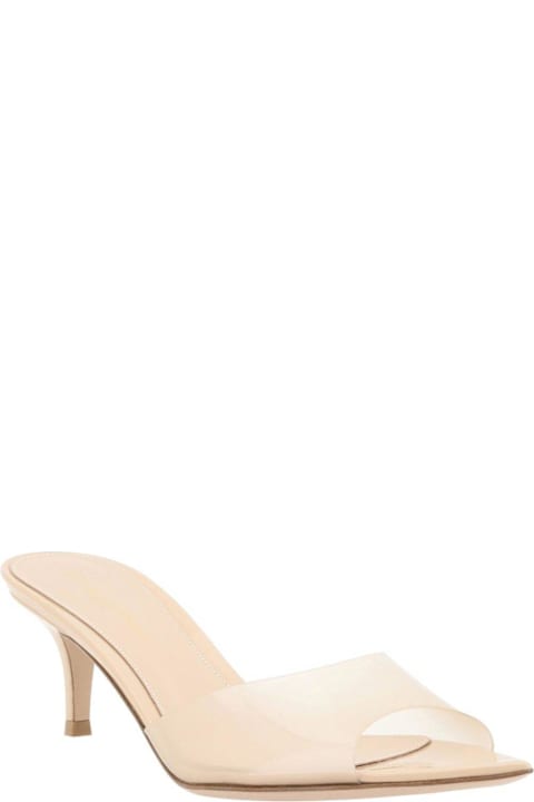 Homeware Gianvito Rossi Elle Pointed-toe Mules