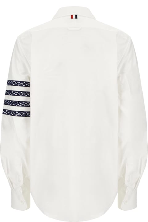 Thom Browne for Women Thom Browne White Oxford Shirt