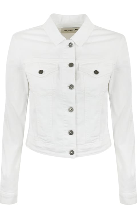 Dondup Coats & Jackets for Women Dondup White Denim Jacket
