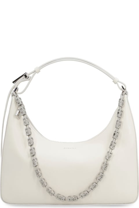 Givenchy Sale for Women Givenchy Moon Cut Out Leather Shoulder Bag