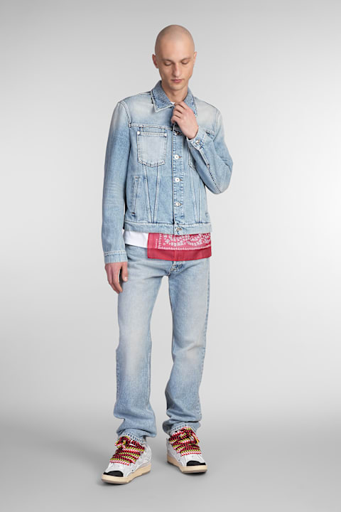 Lanvin معاطف وجواكت لـ القسم الرجالي Lanvin Denim Jackets In Blue Denim