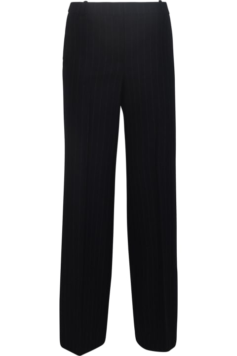 Straight Leg Stripe Trousers