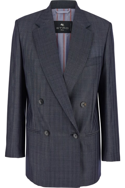 Homeware Etro Double Breasted Blazer