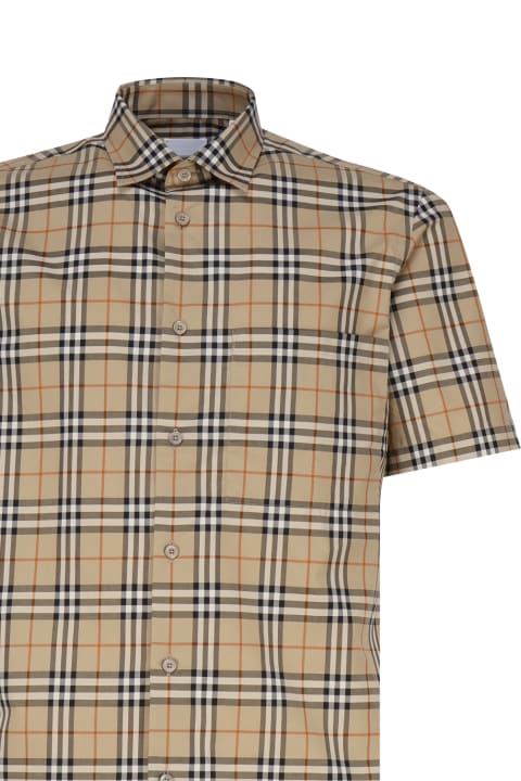 Burberry Topwear for Women Burberry Vintage Check Shirt In Cotton
