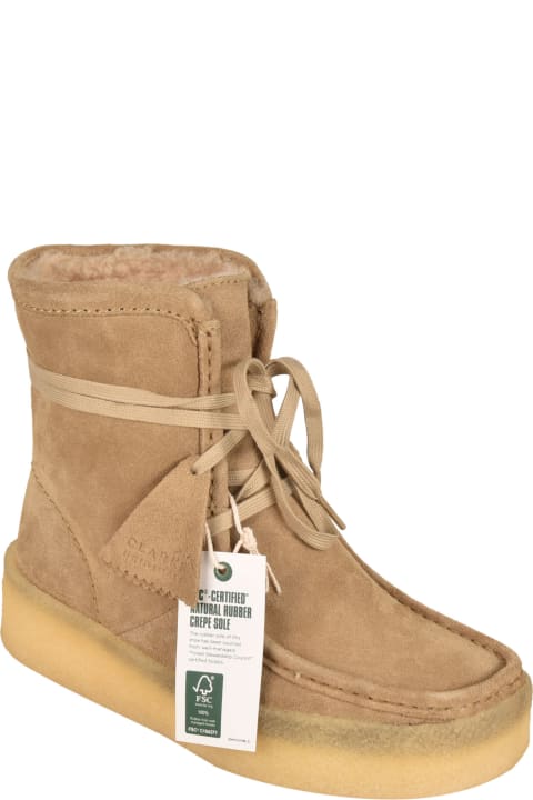 Clarks Kids Clarks Wallabee Cup High Boots