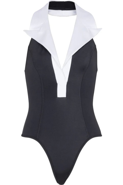 Swimwear for Women Balmain V Neck Swimsuit