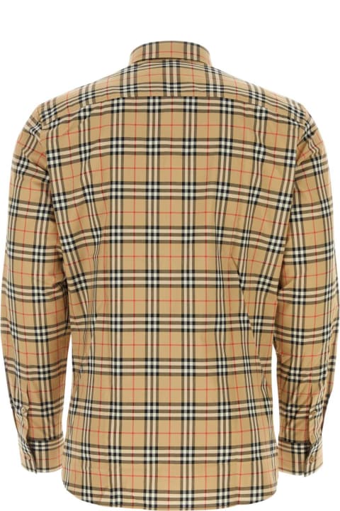 Homeware Burberry Embroidered Poplin Shirt