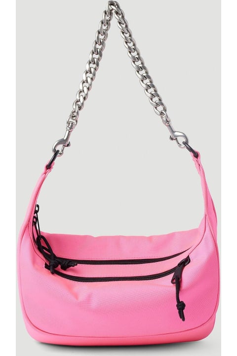 Fashion for Men Balenciaga Raver Medium Chained Shoulder Bag