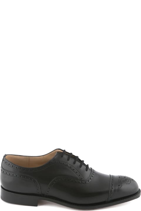 メンズ新着アイテム Church's Diplomat 173 Black Calf Oxford Shoe