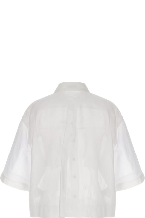 Topwear for Women Brunello Cucinelli Semi-transparent Shirt
