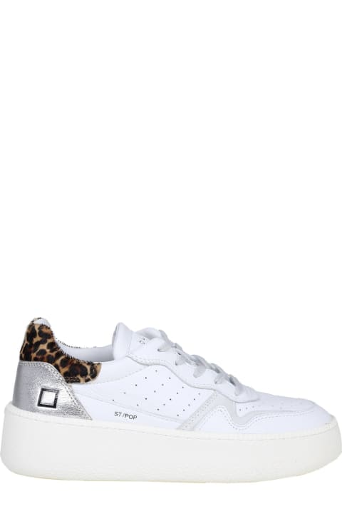 Sneakers Sfere In White Leather