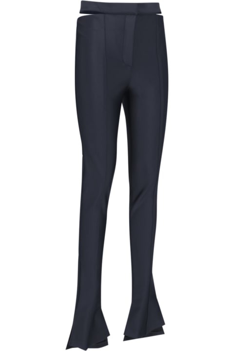 ウィメンズ Muglerのパンツ＆ショーツ Mugler Cut-out Pants