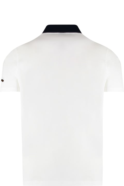 Paul&Shark for Men Paul&Shark Short Sleeve Cotton Polo Shirt