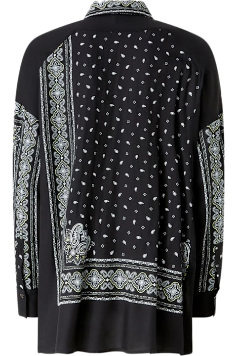Pinko for Women Pinko Shirt With Bandana Pattern In Viscose Pinko