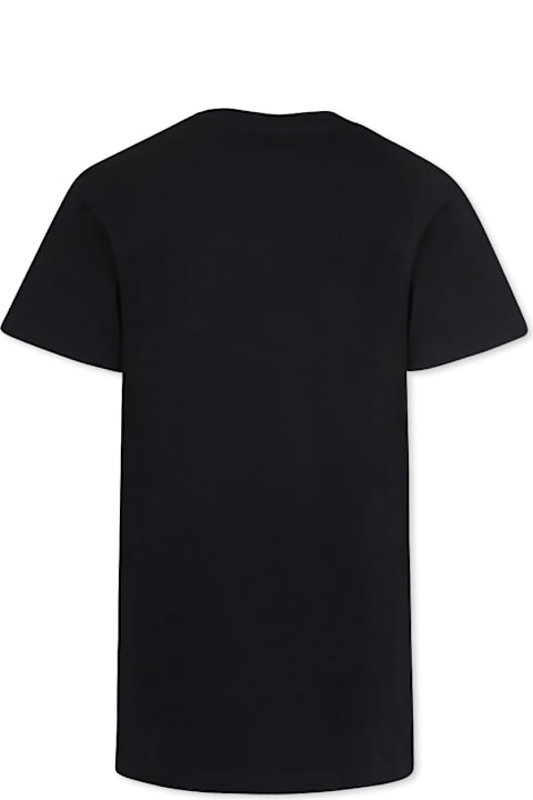 Homeware Marc Jacobs Black Dress For Girl With Bag Print