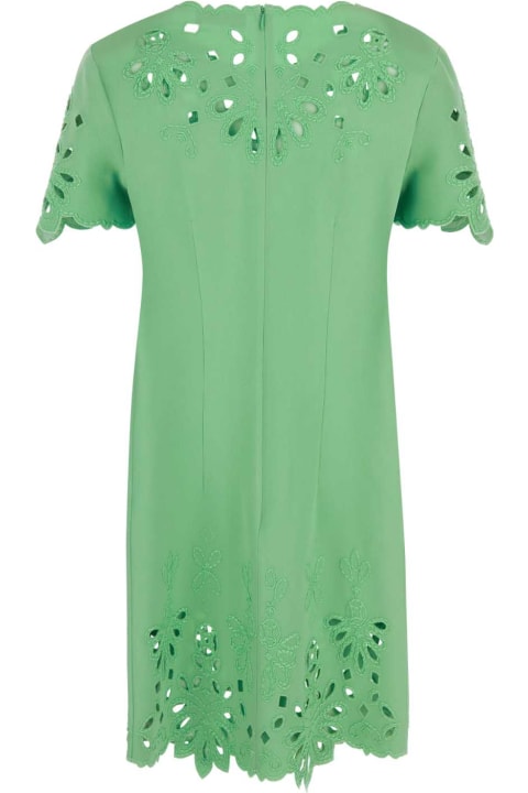 Fashion for Women Ermanno Scervino Green Viscose Blend Dress
