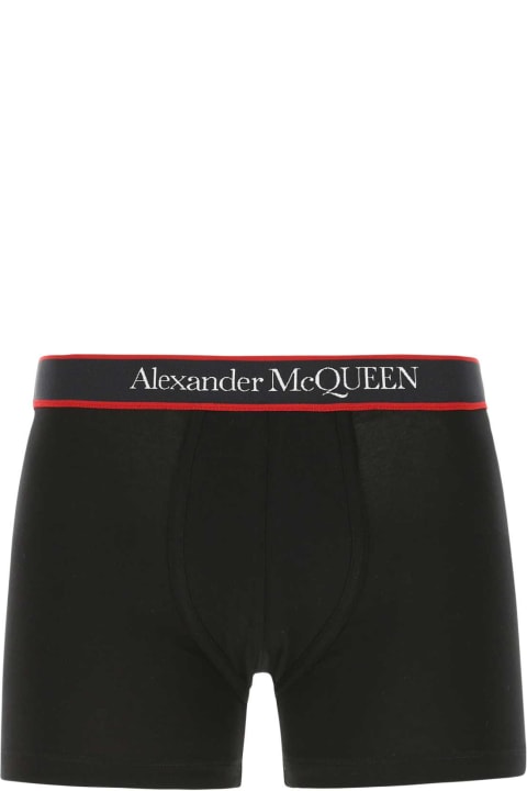 Alexander McQueen Underwear for Men Alexander McQueen Stretch Cotton Boxer