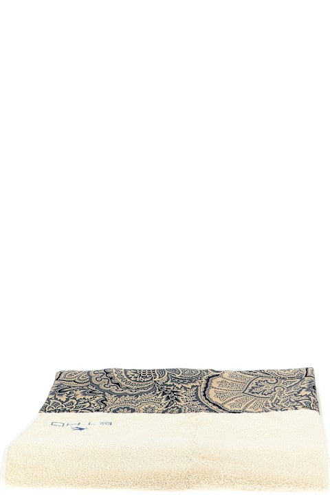  Etroالمنسوجات وأقمشة الكتان Etro 'bloom' Bath Towel