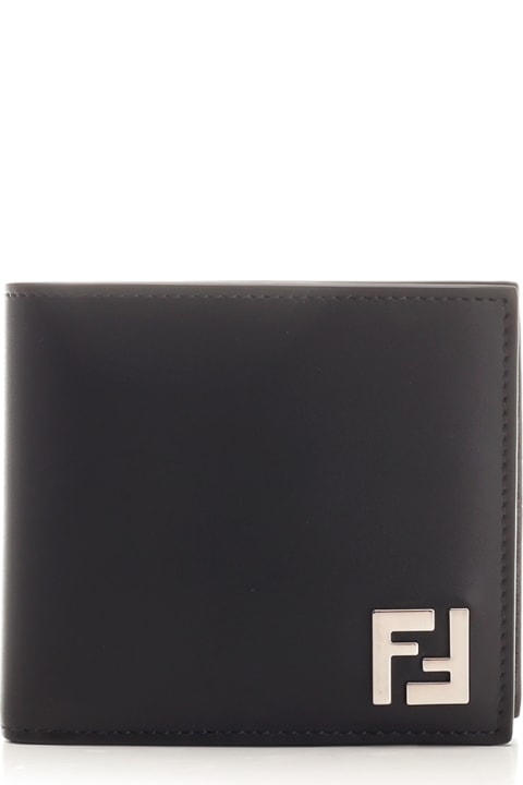 Homeware Fendi Ff Squared Bifold Wallet
