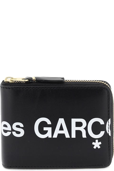 Comme des Garçons Wallet for Men Comme des Garçons Wallet Zip-around With Maxi Logo
