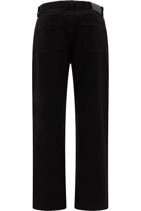 Homeware Alexander McQueen Wide-leg Logo Patch Jeans