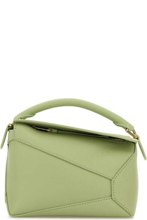 Loewe حقائب توتي لـ السيدات Loewe Mini Puzzle Top Handle Bag