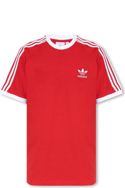 Clothing for Men Adidas Originals Logo Detailed Crewneck T-shirt