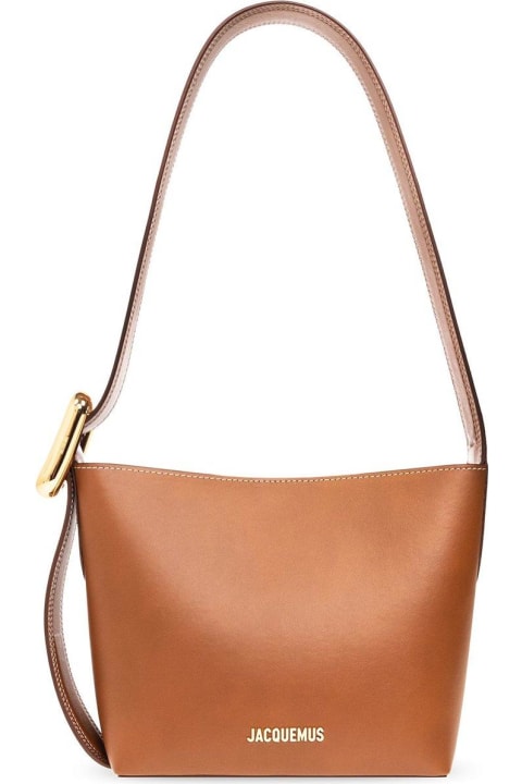 Jacquemus for Women Jacquemus Buckled Small Bucket Bag