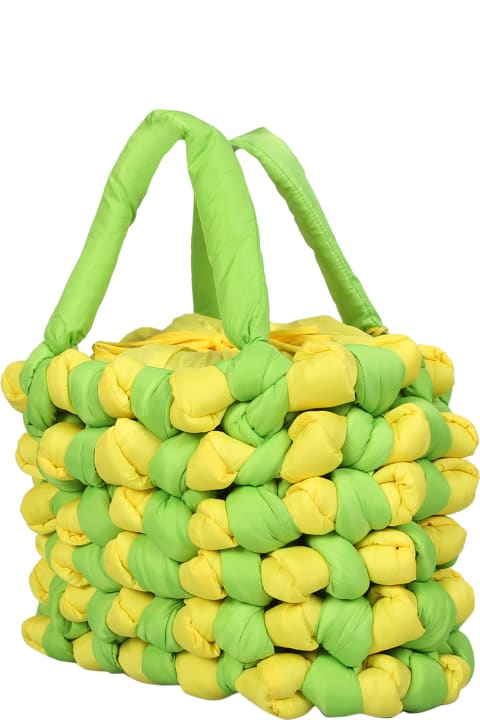J.W. Anderson for Women J.W. Anderson Large Knotted Lime Green/yellow Bag