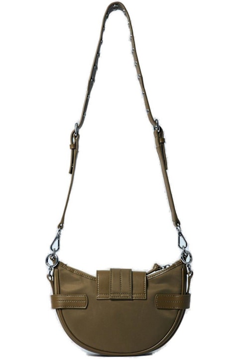 Ganni Bags for Women Ganni Half-moon Shape Small Bucky Crossbody Bag