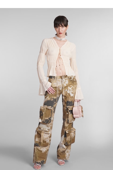 Blumarine for Women Blumarine Jeans In Camouflage Cotton