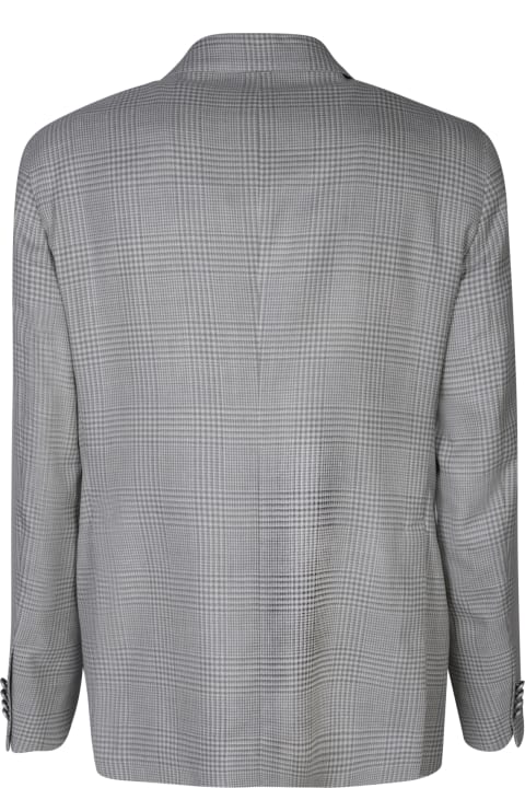 Tagliatore Coats & Jackets for Men Tagliatore Vesuvio White/grey Jacket