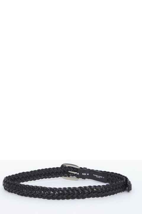 أحزمة لـ القسم الرجالي Golden Goose Woven "houston" Belt