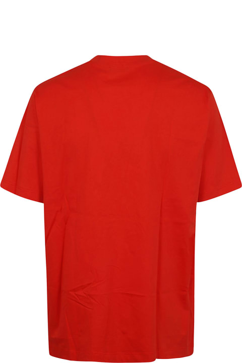 Topwear for Men Balmain Stitch Collar T-shirt Straight Fit