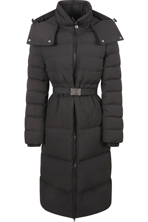 Coats & Jackets for Women Burberry Belted Waist Down Jacket