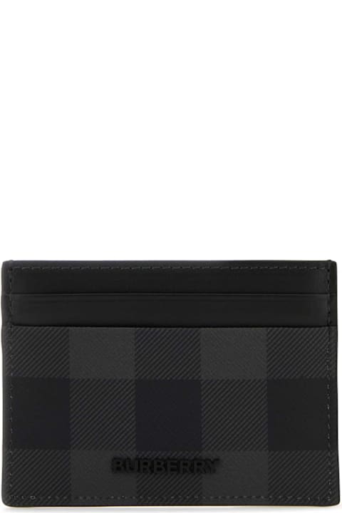 أدوات منزلية Burberry Printed Canvas Card Holder