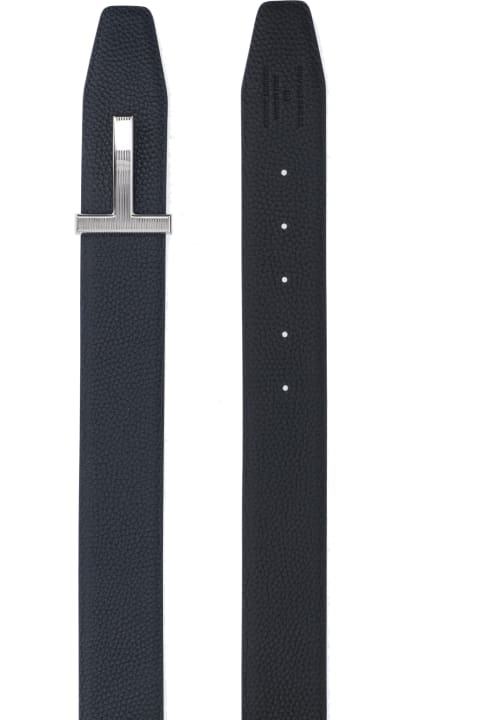 Accessories Sale for Men Tom Ford Leather Reversible Belt