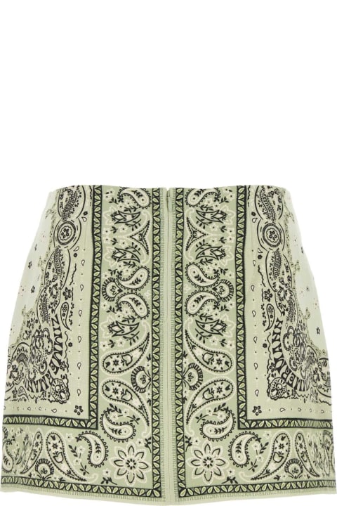 Skirts for Women Zimmermann Printed Linen Matchmaker Mini Skirt