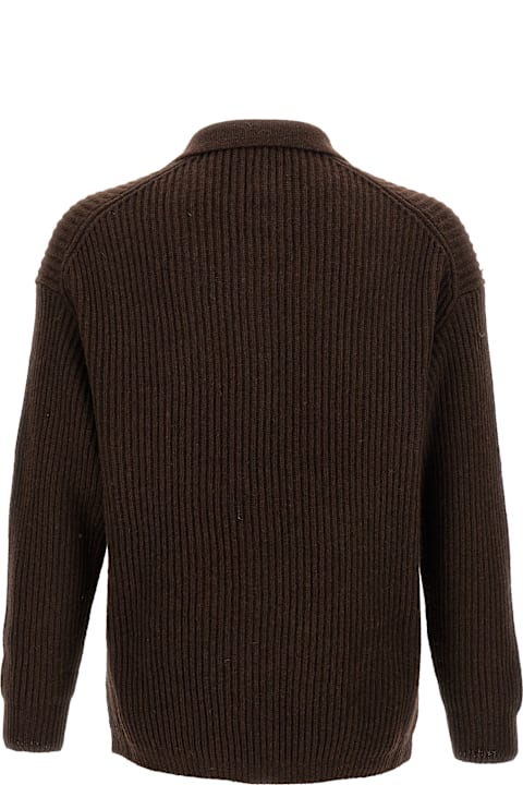 سترات لـ القسم الرجالي Emporio Armani Ribbed Sweater