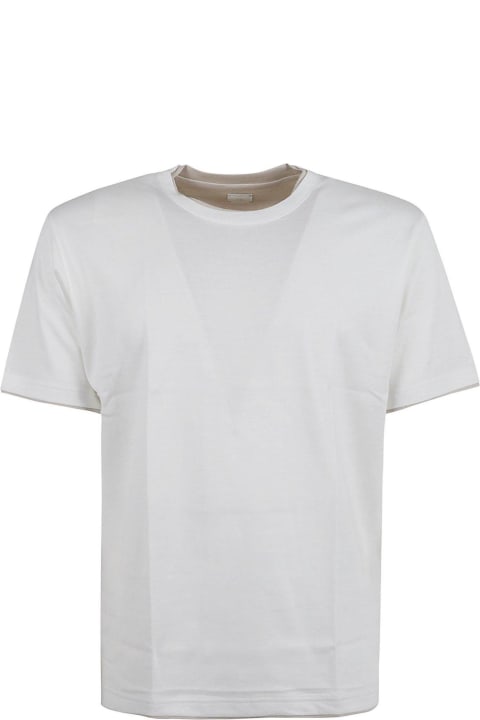 Eleventy Topwear for Men Eleventy Layered Crewneck T-shirt
