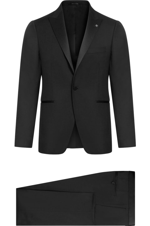 Suits for Men Tagliatore Smoking Rever Lancia