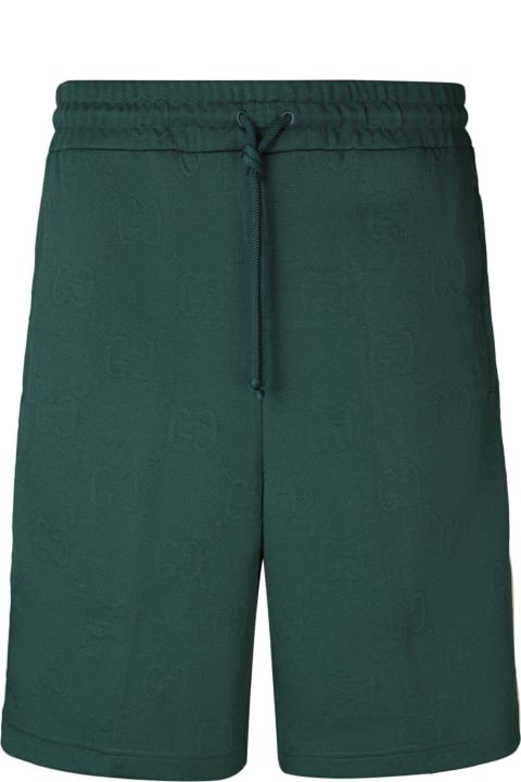 ウィメンズ Gucciのボトムス Gucci Gg Green Shorts