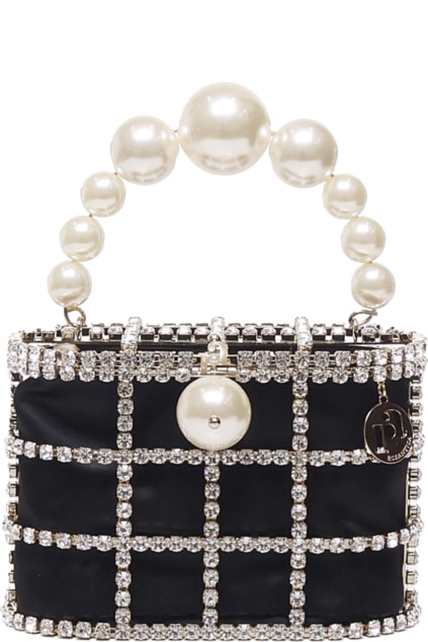Rosantica for Women Rosantica Holli Bag In Crystals And Pearls