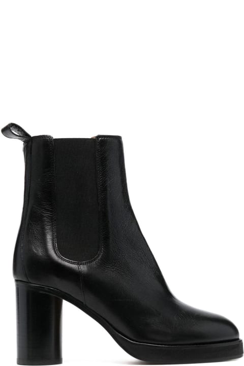 Shoes Sale for Women Isabel Marant 90mm Leather Ankle Boots