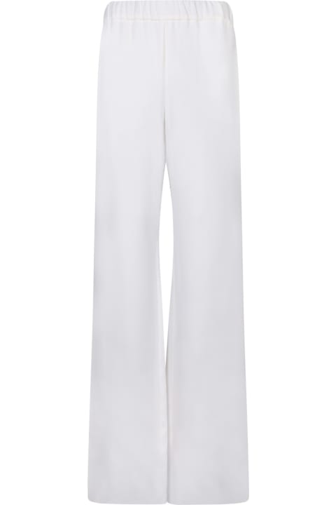 Valentino Pants & Shorts for Women Valentino Cady Ivory Trousers