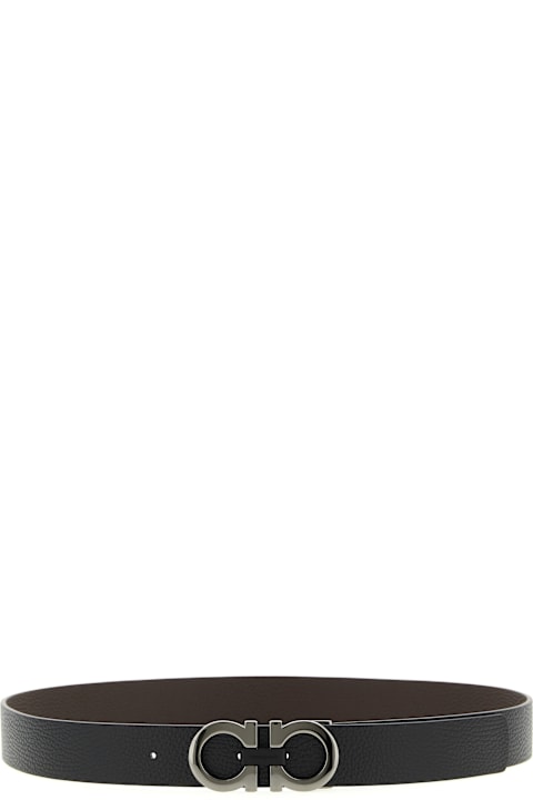 Ferragamo for Kids Ferragamo 'gancini' Reversible Belt