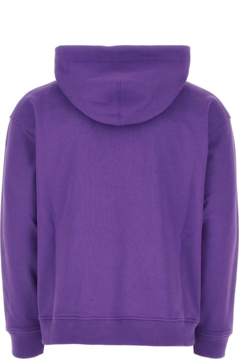 Valentino Garavani for Men Valentino Garavani Purple Cotton Sweatshirt