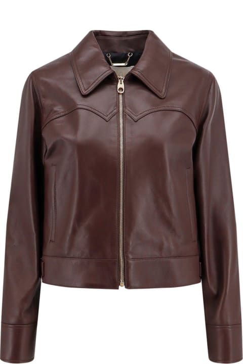 Chloé Coats & Jackets for Women Chloé Zip-up Leather Jacket