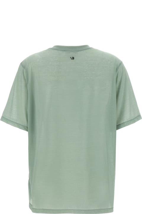 Victoria Beckham for Women Victoria Beckham Logo Embroidery T-shirt
