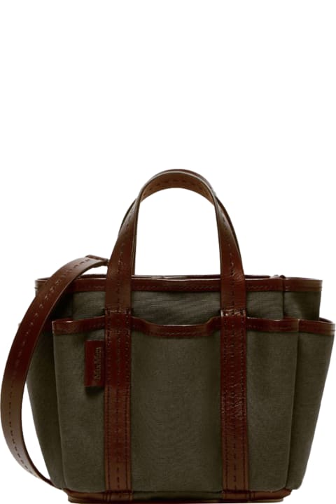 ウィメンズ Max Maraのトートバッグ Max Mara ''garden Cabasxs'' Shoulder Bag